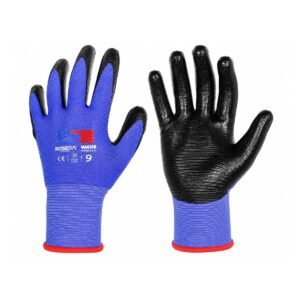 GUANTE NITRILO POLIESTER DARK-BLUE SOSEGA