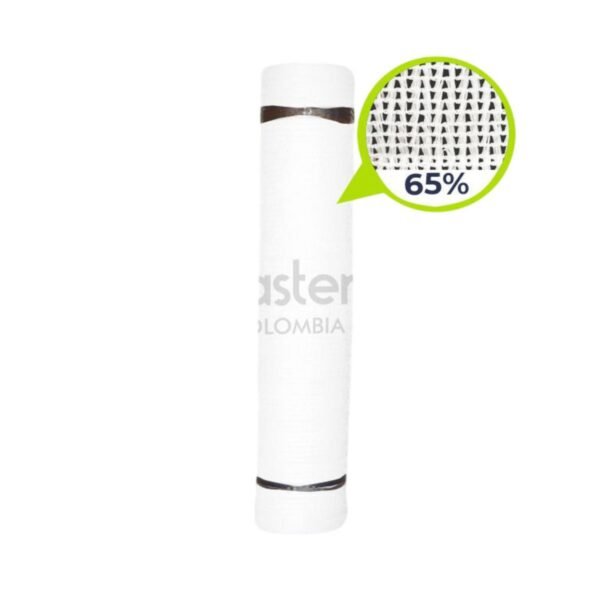 Ferrobrero | MALLA PARA SOMBRA PLASTEMPACK BLANCA 65% 4×100 MTRS