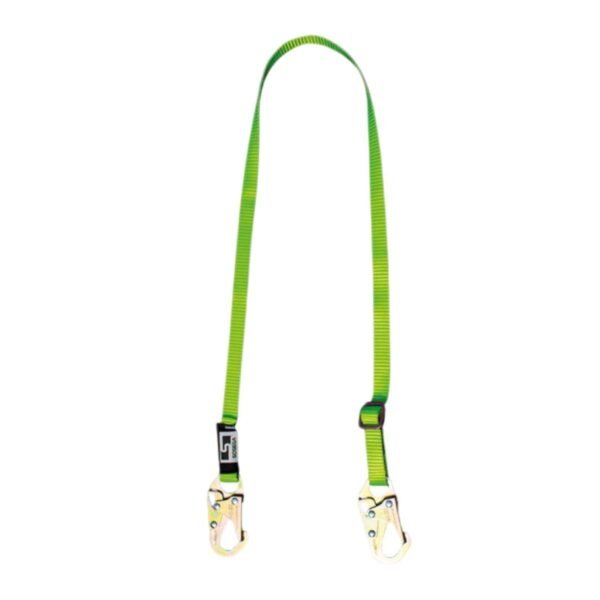 Ferrobrero | ESLINGA SENCILLA REATA GRADUABLE DOBLE MOSQUETON PEQUEÑO 1.80M (167001)