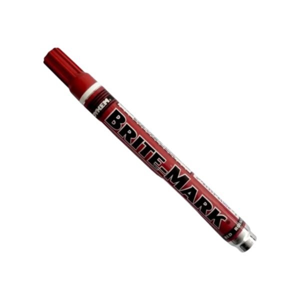MARCADOR ROJO PARA METAL(USO INDUSTRIAL)