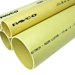 TUBERIA SANITARIA 4"(TRAMOS DE 6 METROS)