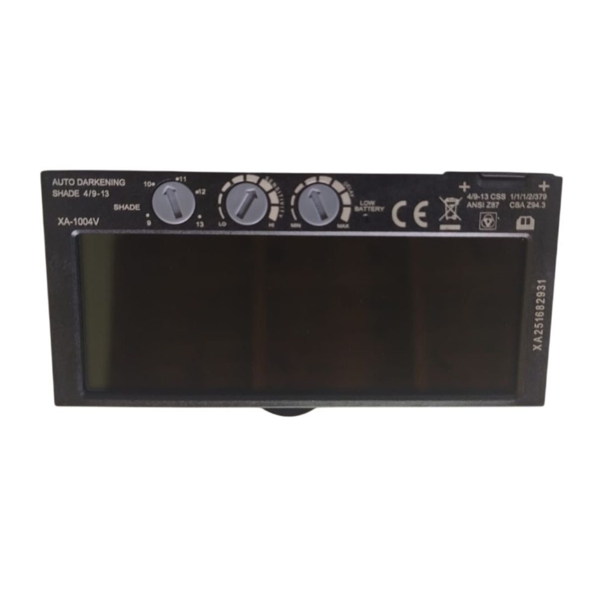 VIDRIO FOTOSENSIBLE TRUE COLOR GRADUABLE PARA CARETA DE SOLDAR