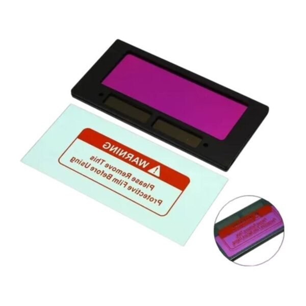 VIDRIO FOTOSENSIBLE TRUE COLOR PARA CARETA DE SOLDAR #10,11 Y 12