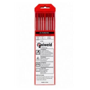 ELECTRODO DE TUNGSTENO ROJO 2% TORIO 3/32” X 175 MM PARA SOLDADURA TIG OXYWELD