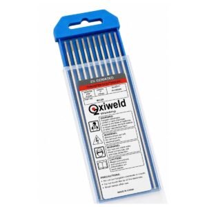 ELECTRODO DE TUNGSTENO TIG 2% CERIO GRIS 3/32” OXYWELD